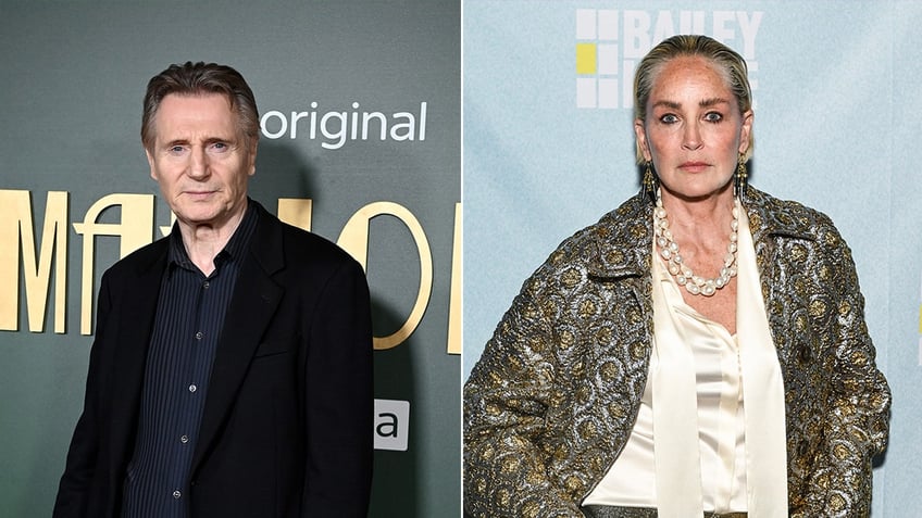 liam neeson split with sharon stone