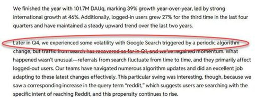 liberal hangout reddit craters after google algo change cripples user growth