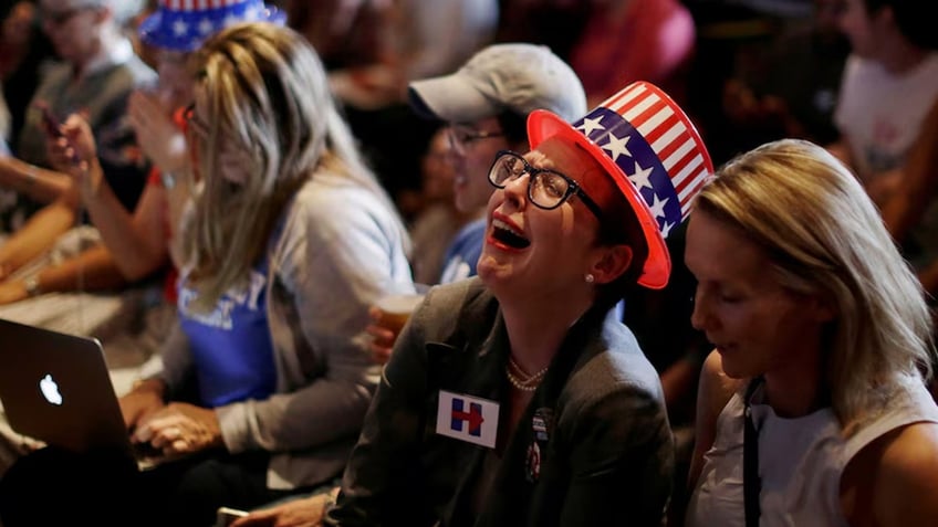 Hillary Clinton supporters had a similar reaction in 2016. 