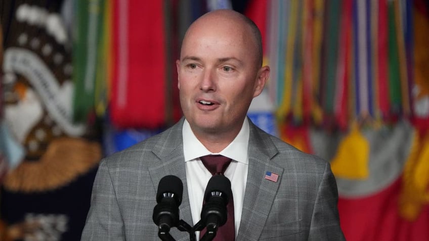 Utah Governor Spencer Cox speaking