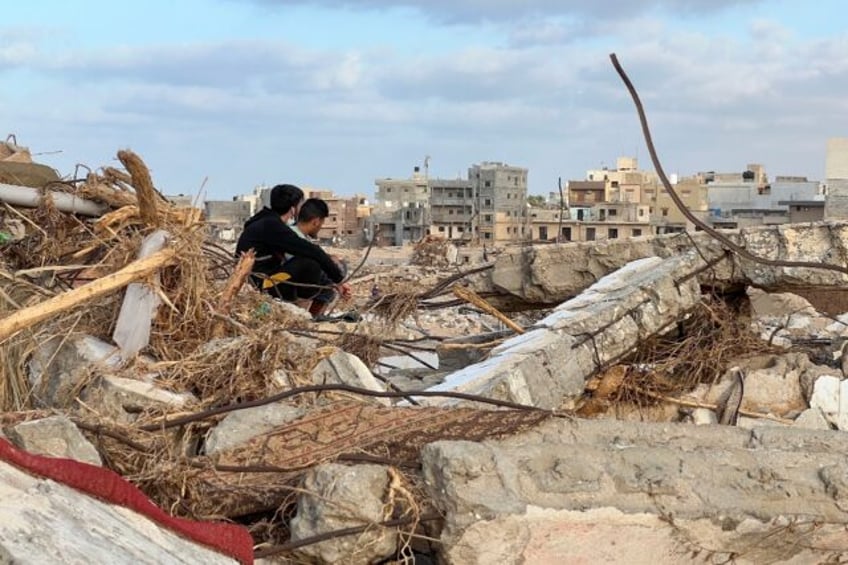 libya flood disaster displaced over 43000 people iom