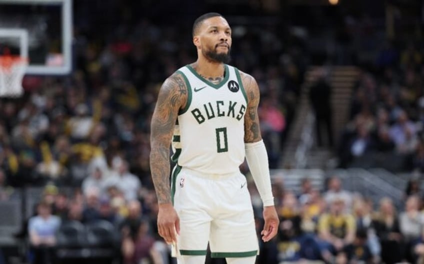 Milwaukee's Damian Lillard scored 45 points to lead the Bucks to a 141-135 NBA victory at Detroit