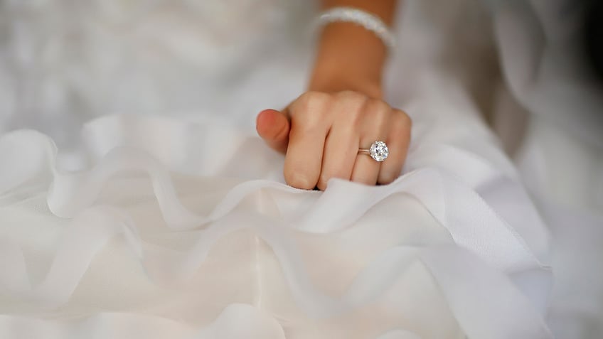 bride's hand