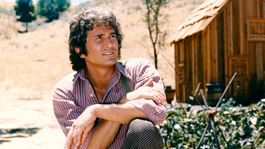 A close-up of Michael Landon