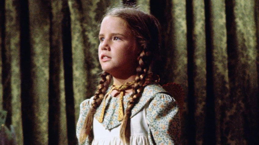 A photo of Melissa Gilbert on "Little House on the Prairie"