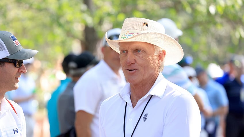 Greg Norman at Augusta