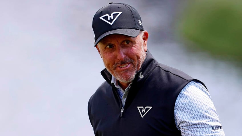 Phil Mickelson at the Masters