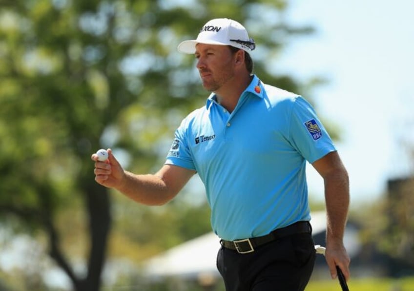 Graeme McDowell of Northern Ireland was suspended for next week's LIV Golf event and fined