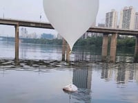 Live Fire Border Incident As More Sh*t Balloons Sail Into South Korea