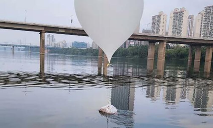 live fire border incident as more sht balloons sail into south korea