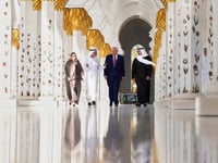 Live updates: Trump wraps up Mideast tour, meet business leaders, visit interfaith place of worship