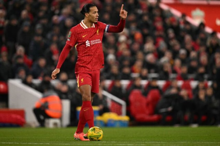 Liverpool defender Virgil van Dijk