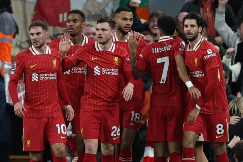 Liverpool moved nine points clear at the top of the Premier League