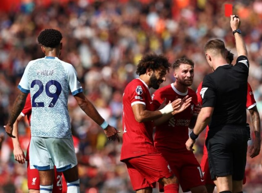 liverpools mac allister has red card overturned