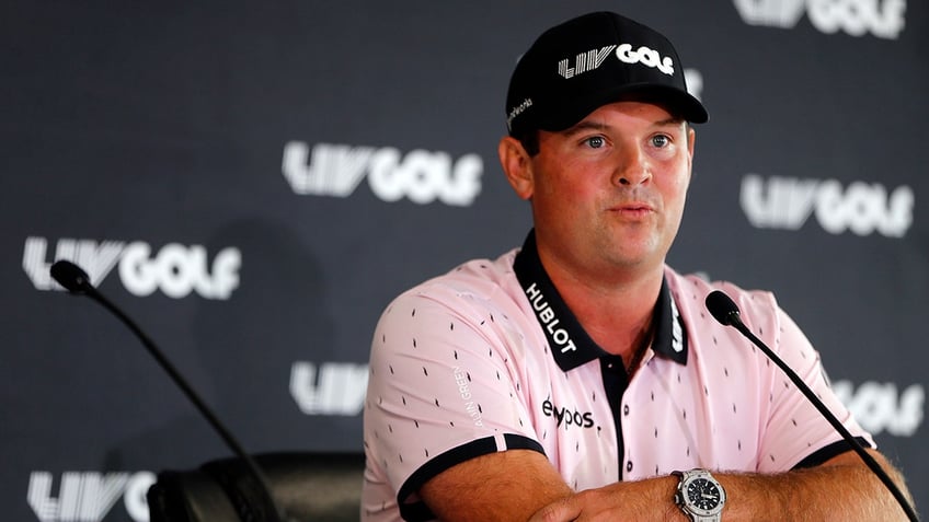 Patrick Reed at media event