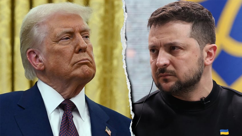 President Zelenskyy and President Trump prepare to meet