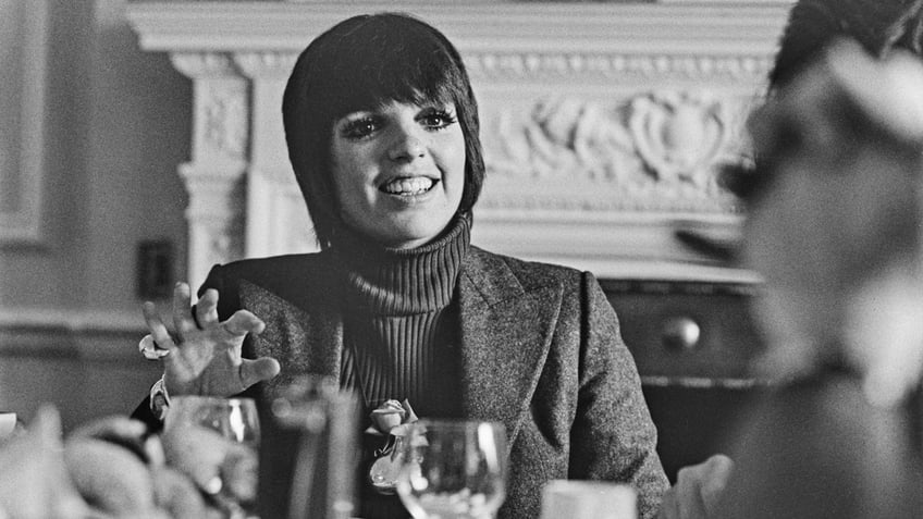 Liza Minnelli attends a dinner