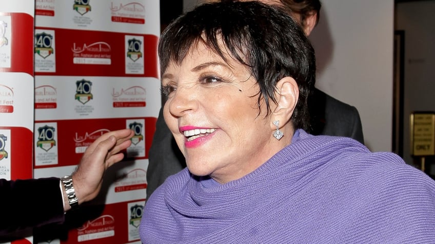 Liza Minnelli attends an event