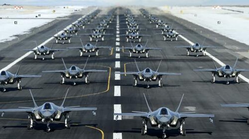 lockheed running out of parking space for f 35s pentagon refuses to accept