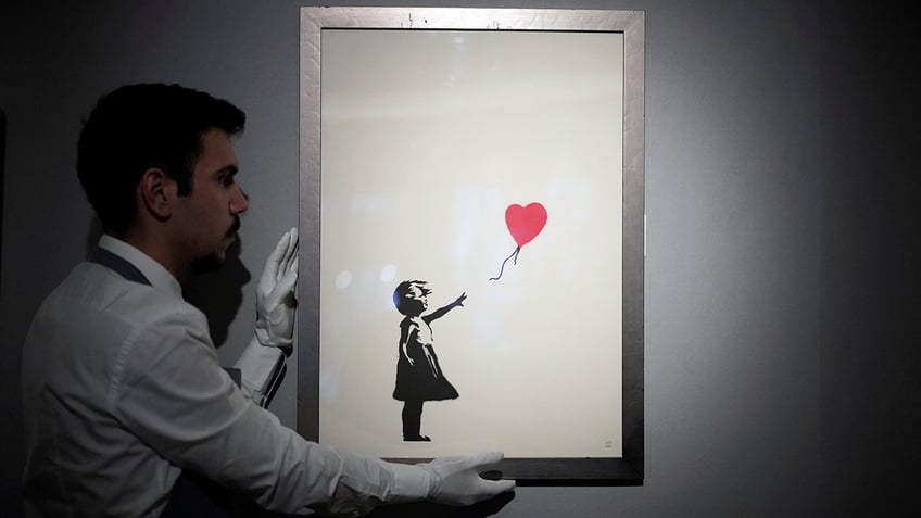 Banksy's Girl with Balloons