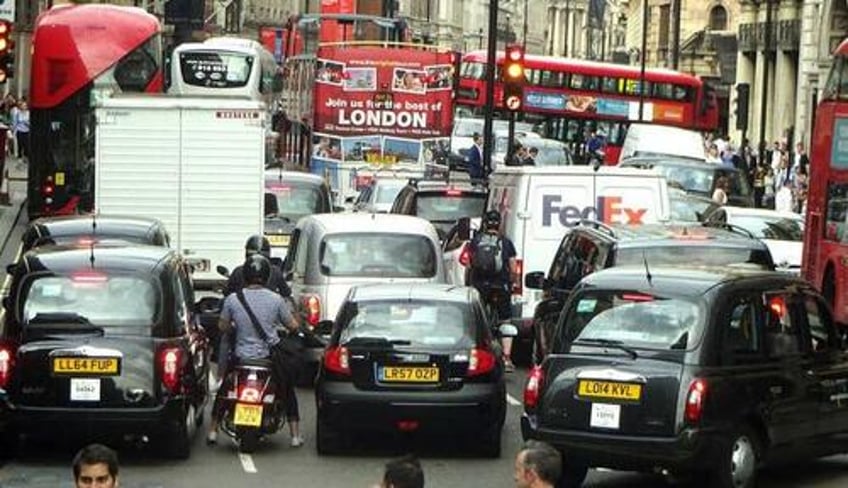 london has the worlds slowest traffic