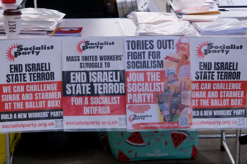 london most antisemitic capital in west as islamists and hard left join forces warns israel