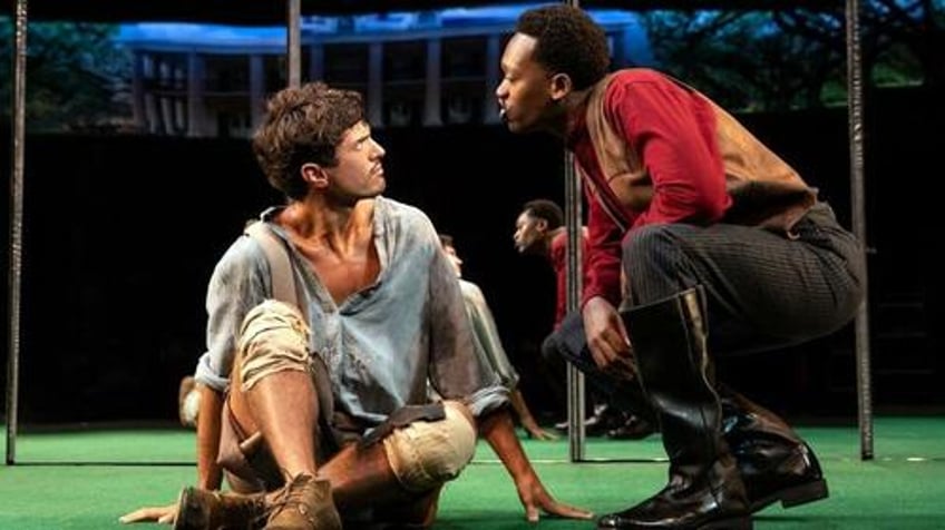 london theatre bans white people for black only slave play nights