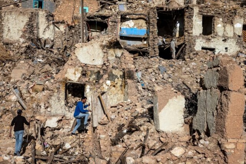 Residents say about 80 people died when an earthquake levelled the impoverished Moroccan m