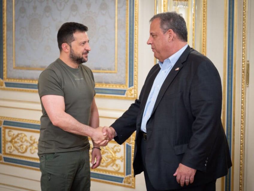 longshot 2024 hopeful chris christie goes to ukraine meets with zelensky