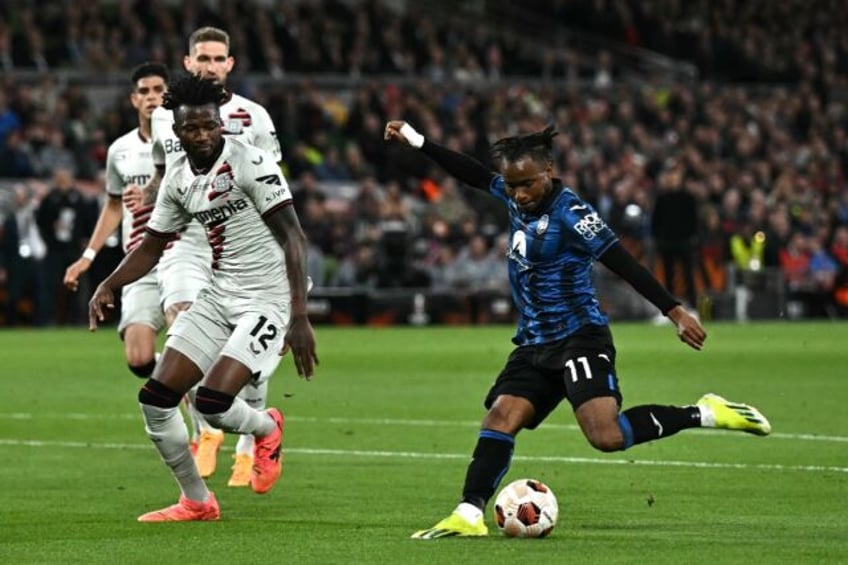 Ademola Lookman scored a hat-trick in Atalanta's 3-0 Europa League final win over Bayer Le