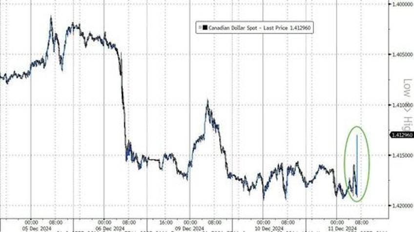 loonie strengthens after boc slashes rates by 50bps again blames de growth on trump immigration