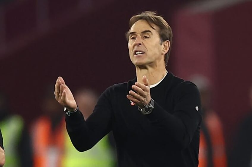 West Ham manager Julen Lopetegui