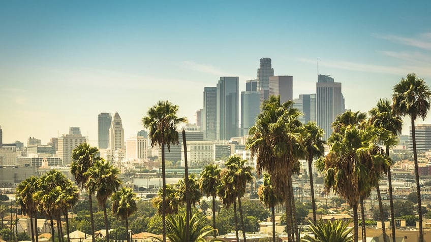 Los Angeles California skyline