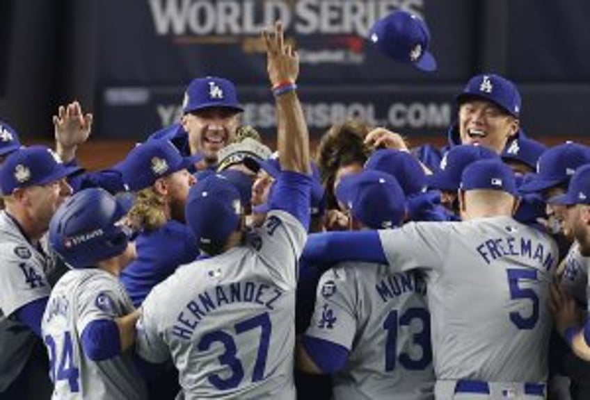 Los Angeles Dodgers rally past New York Yankees for eighth World Series