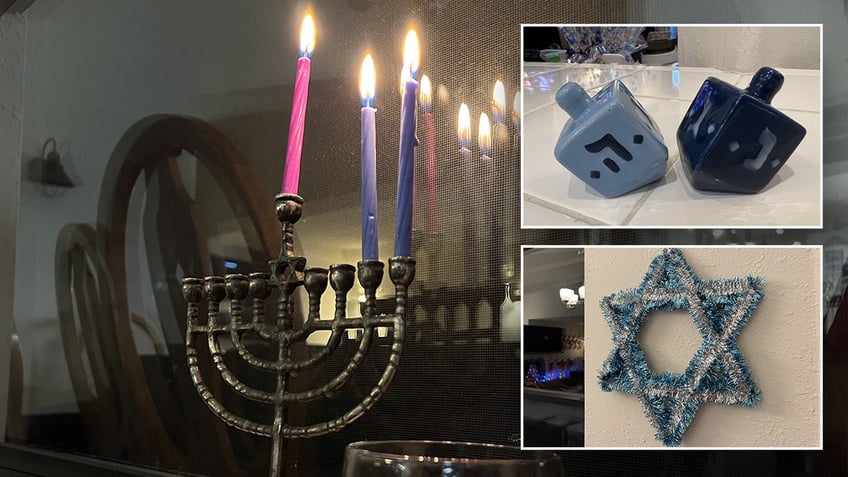 los angeles jews fear hanging hanukkah decorations in current climate they could come burn it all down