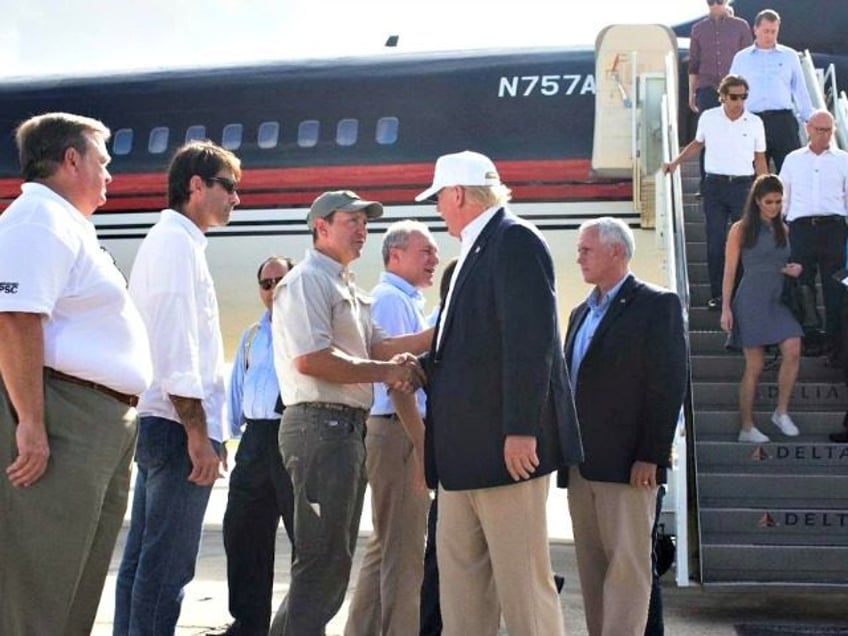 louisiana flood victims to trump we knew you would be here for us