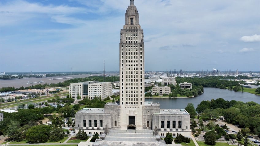 The Louisiana Capitol building