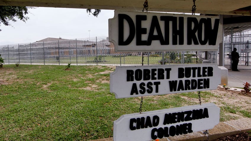 Death row sign