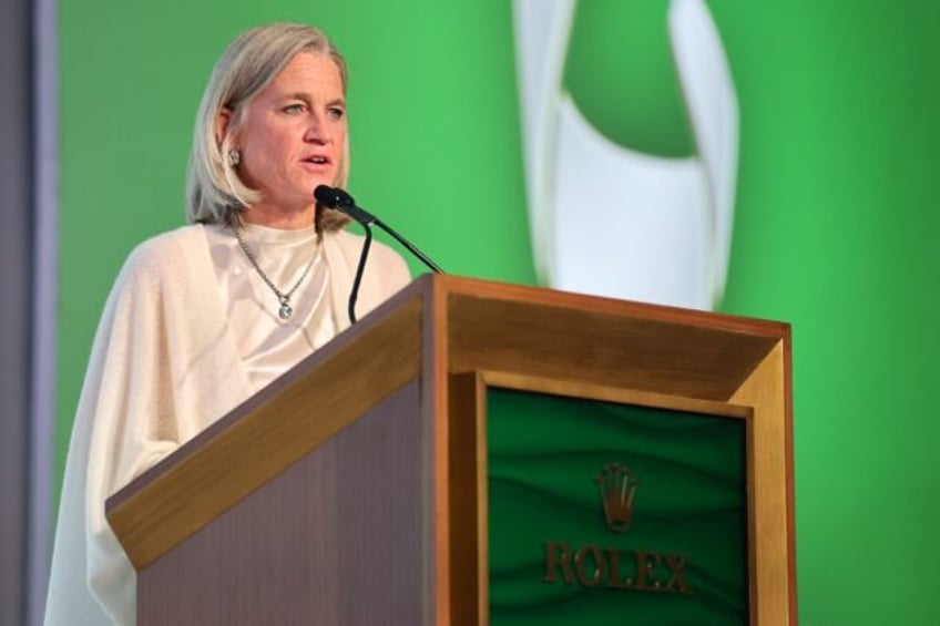 LPGA commisioner Mollie Marcoux Samaan will step down from her role in January, the LPGA T