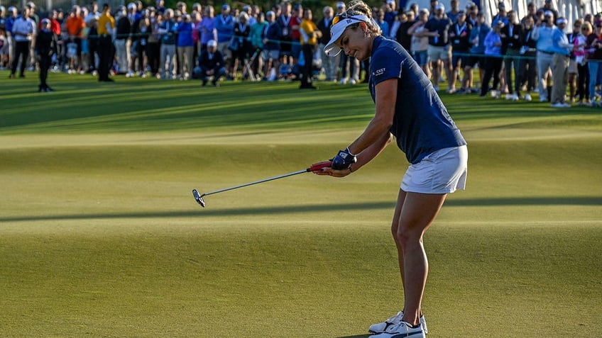 Lexi Thompson putting