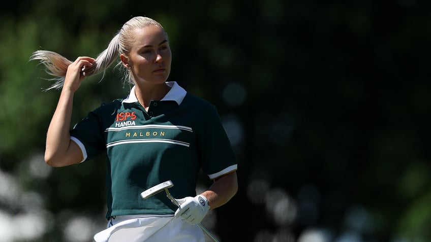 Charley Hull at the US Women's Open