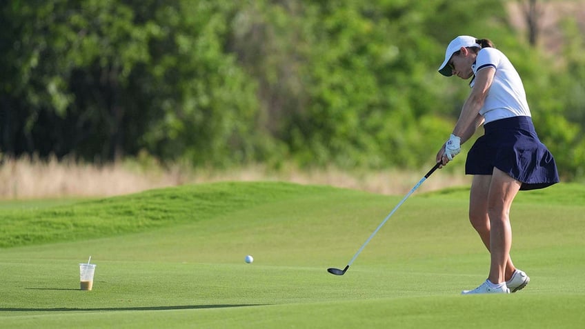 Leona Maguire swings