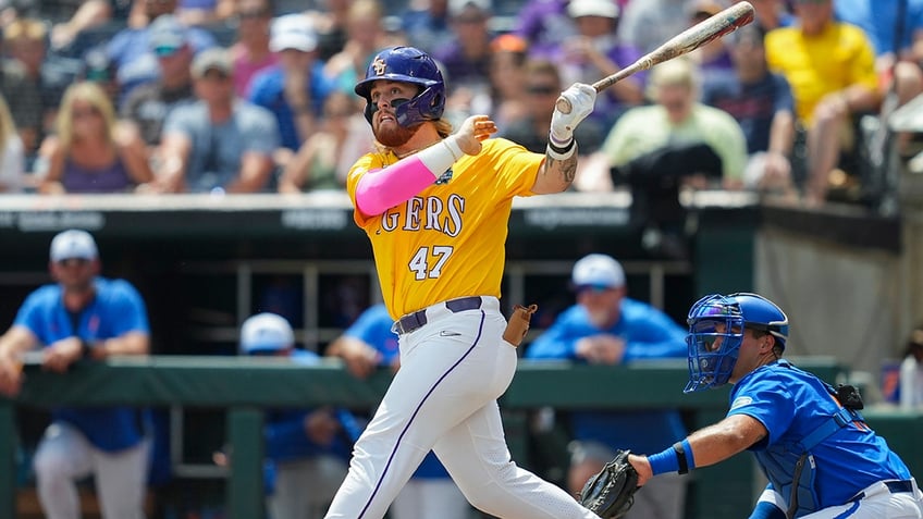 Tommy White at bat