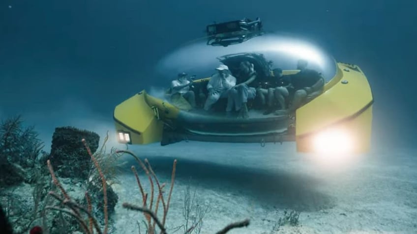 Luxurious bubble submarine set to take passengers into depths of the sea