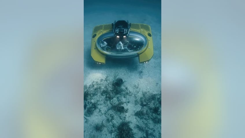 Luxurious bubble submarine set to take passengers into depths of the sea