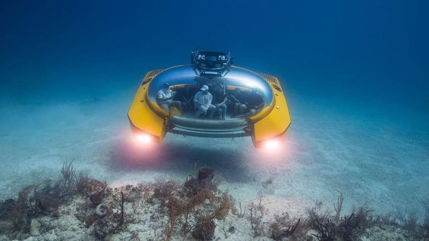 Luxurious bubble submarine set to take passengers into depths of the sea