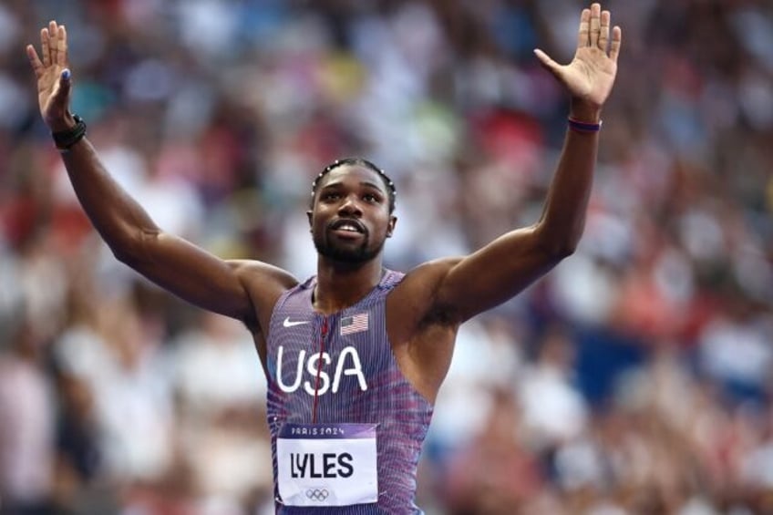 Noah Lyles will attempt an Olympic sprint double in the men's 200m final