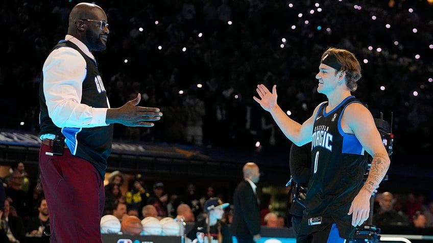 Mac McClung and Shaq