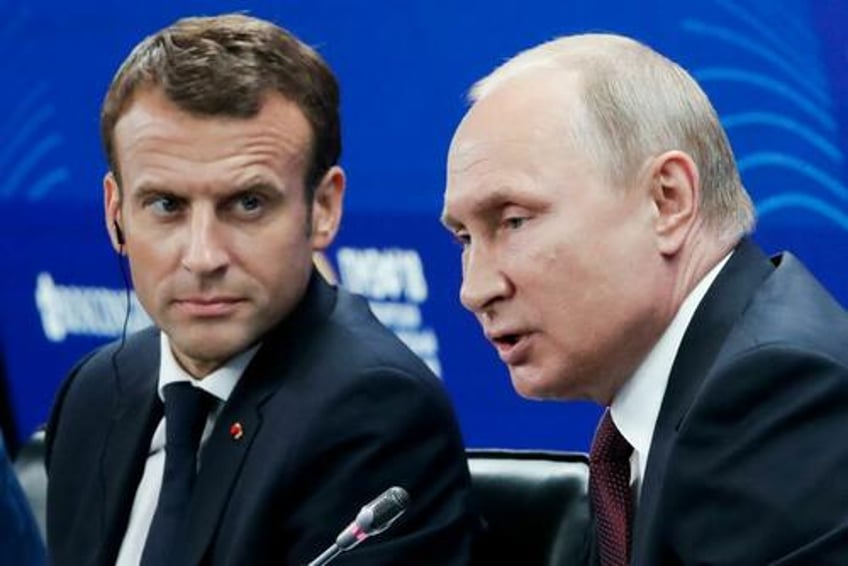 macron in anti russia rant says france considering expanding nuclear umbrella to europe