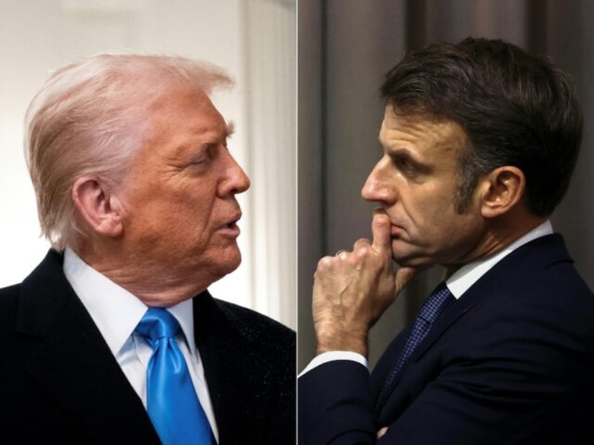 US President Donald Trump and French President Emmanuel Macron will meet at the White Hous